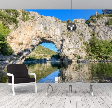 Picture of Pont DArc rock arch over the Ardeche River France